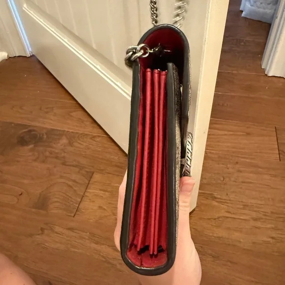 Gucci Beige and Red Crossbody Bag - Picture 4 of 7